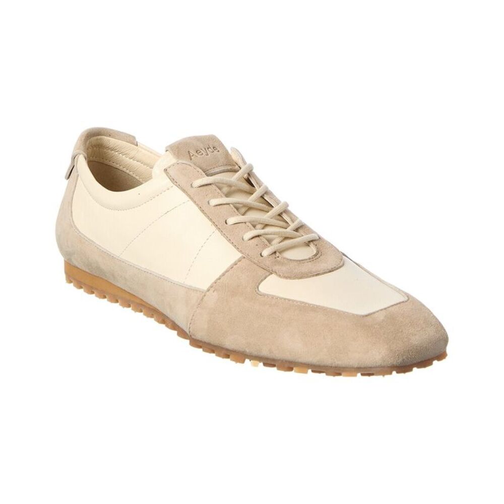 Aeyde Uma Suede Sneaker, Beige